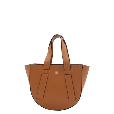 brown leather tote bag loewe #color_camel