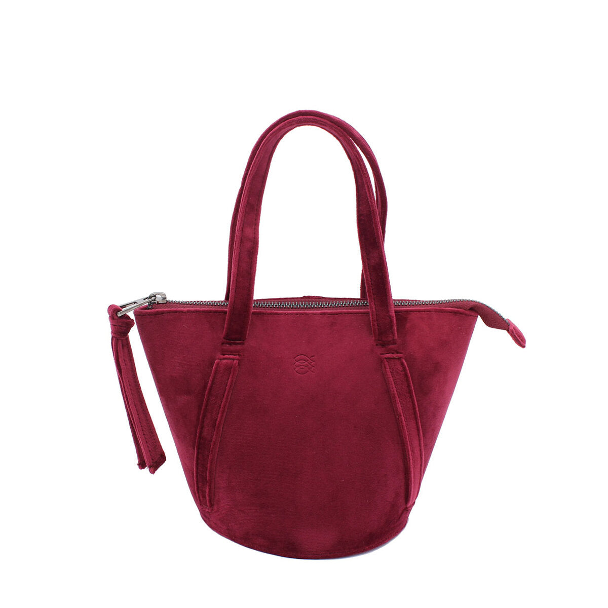 Burgundy Asos Bucket Bag Topshop Sade Premium Real Suede Leather