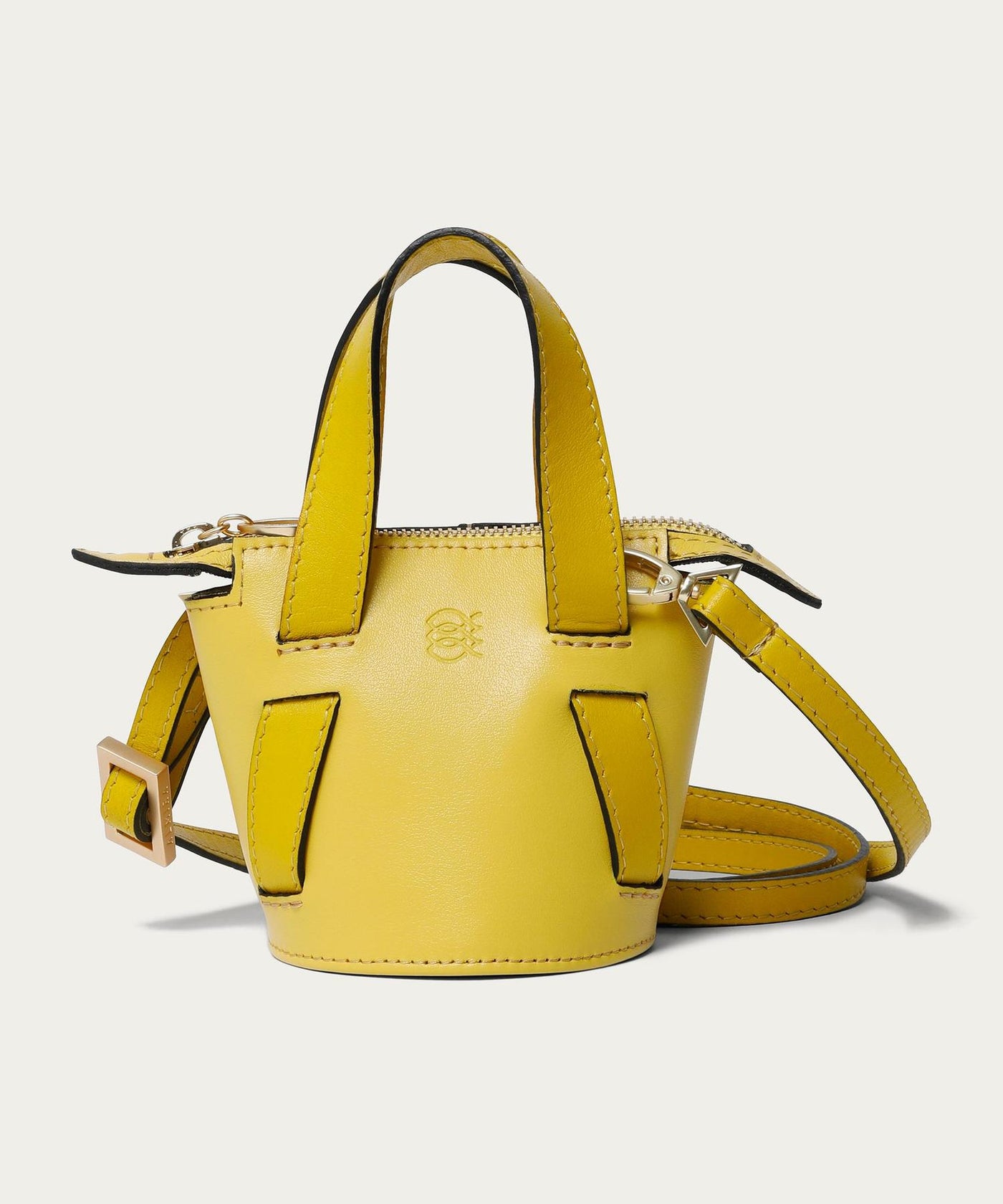 Yellow Mini Bucket Bag