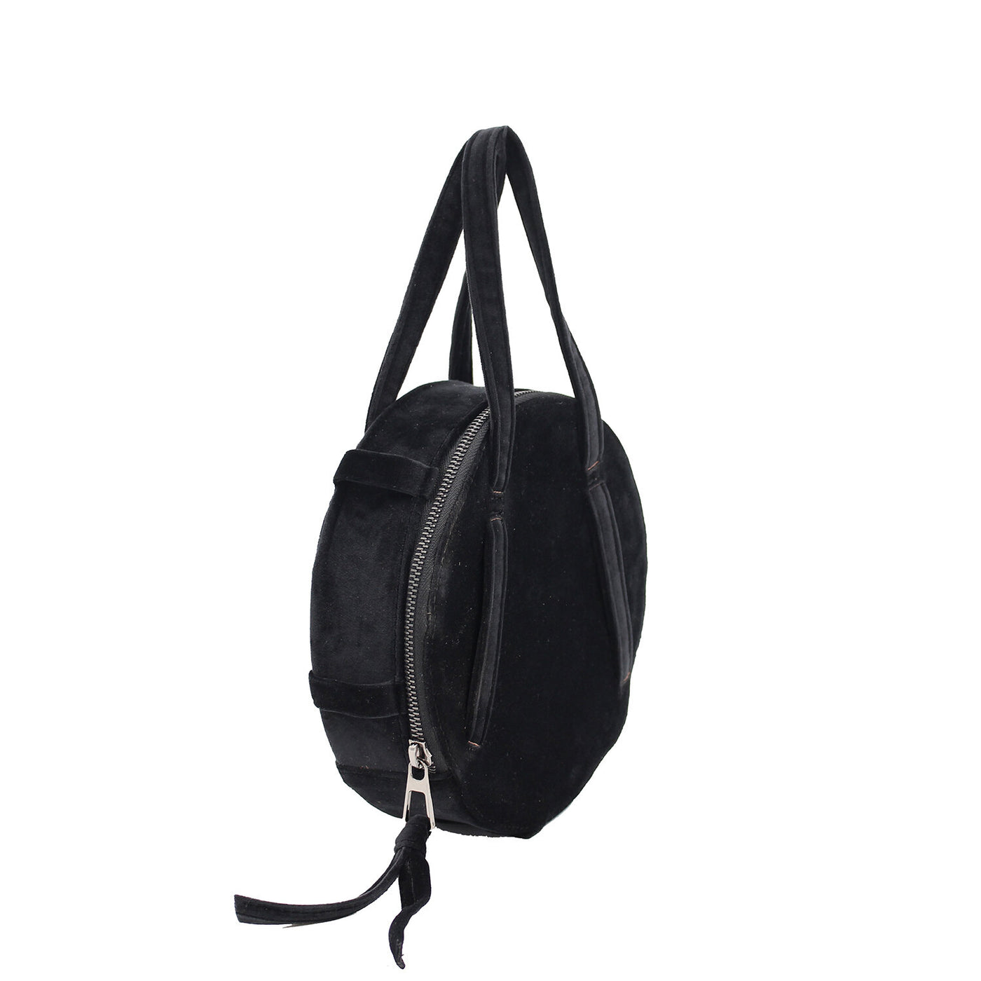 black velvet circle bag #color_black