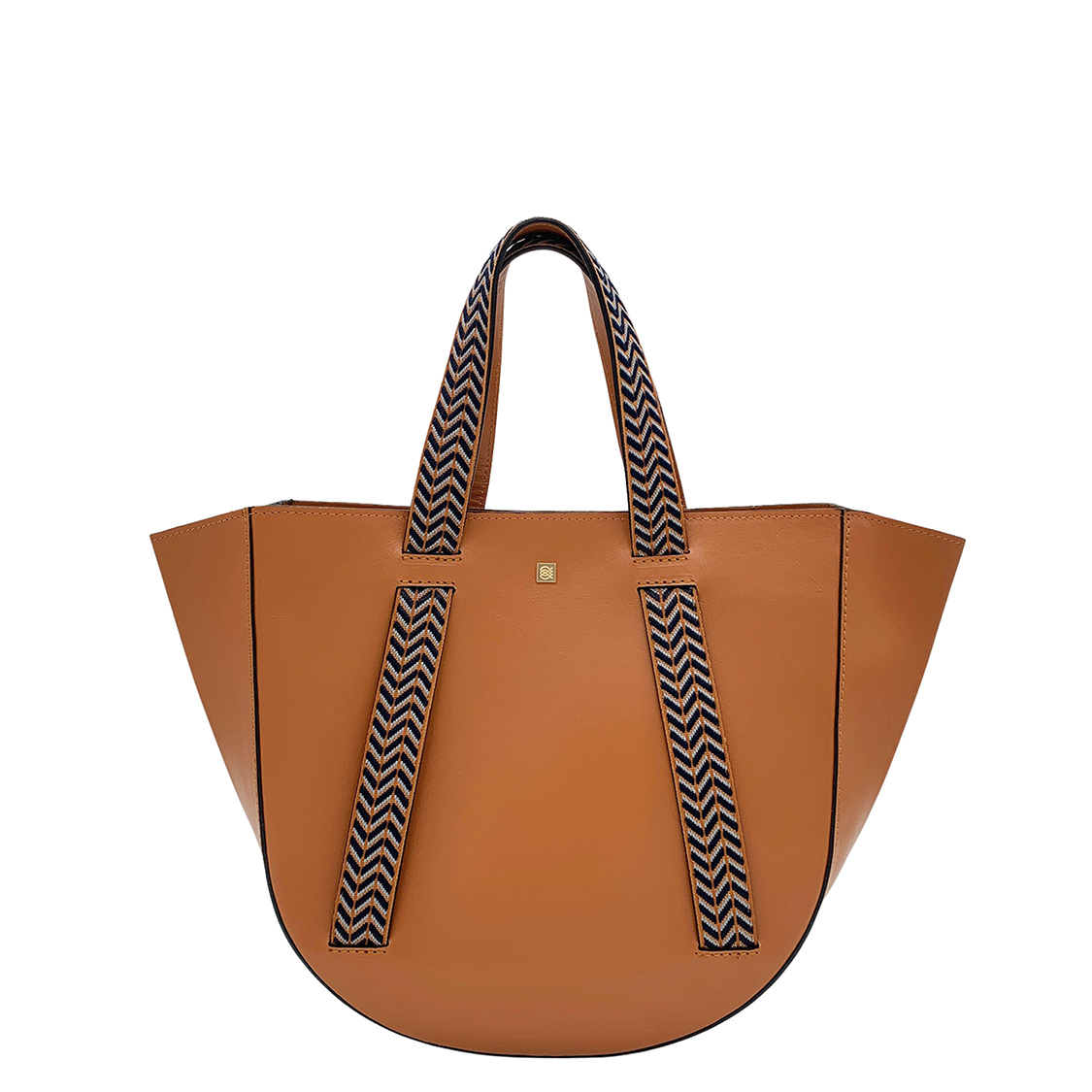 brown leather tote bag loewe #color_herringbone-camel