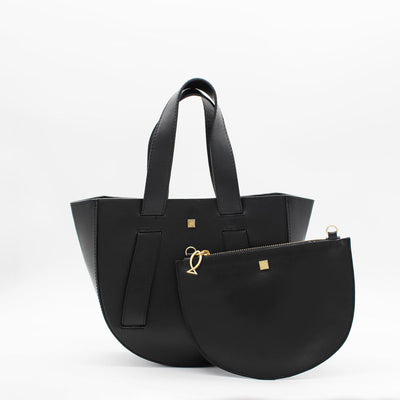 black leather tote bag #color_black