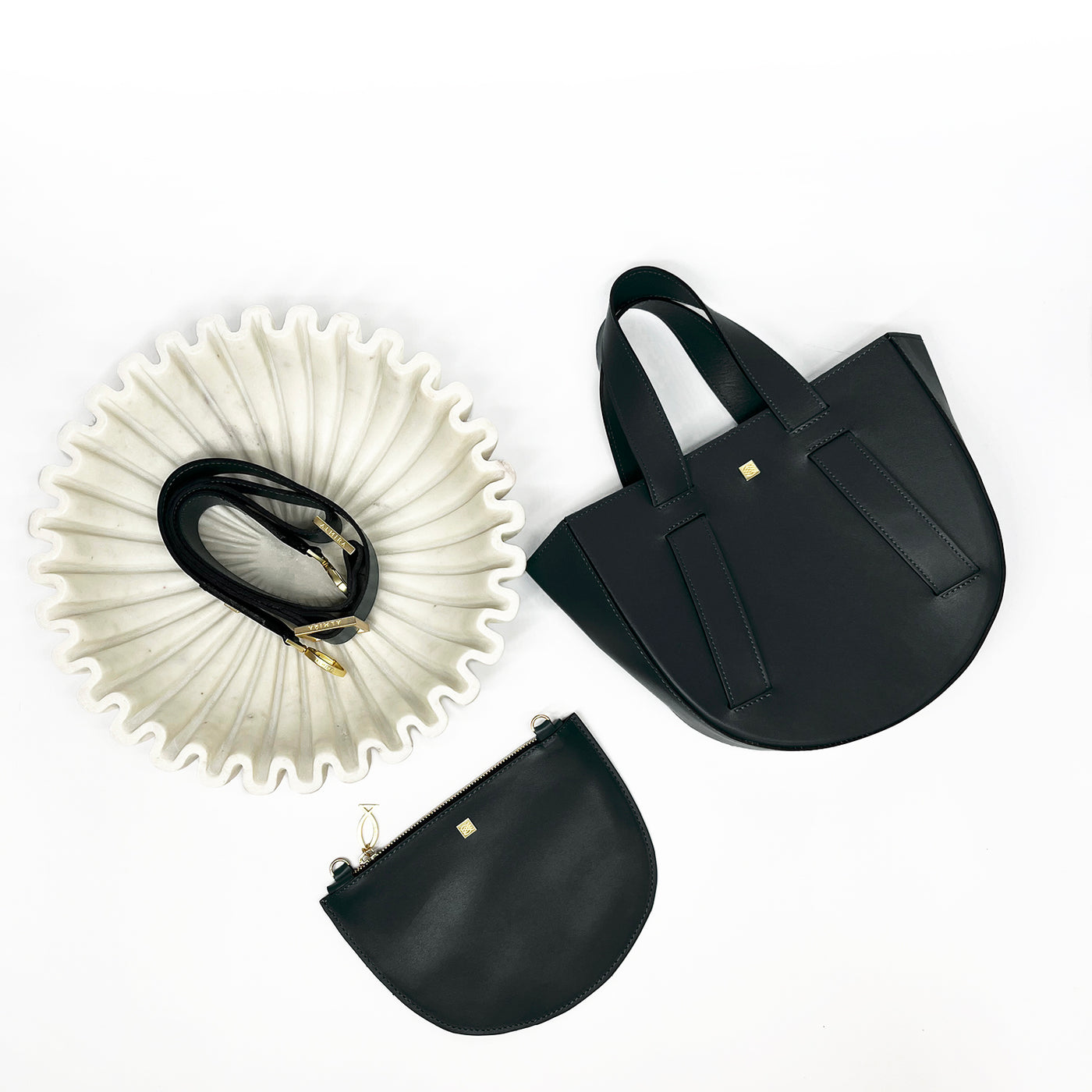 black leather tote bag #color_black