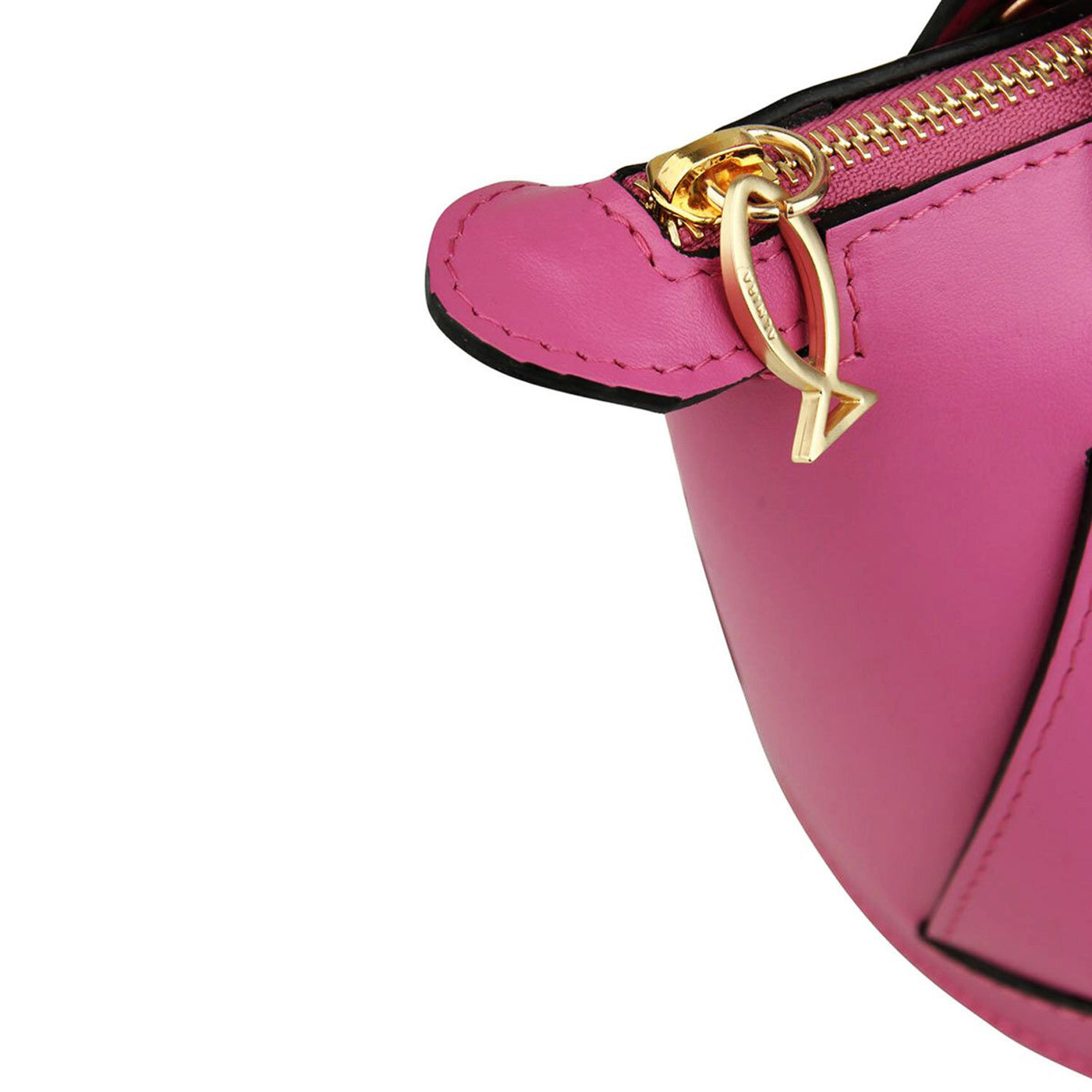 pink leather bucket bag #color_hot-pink