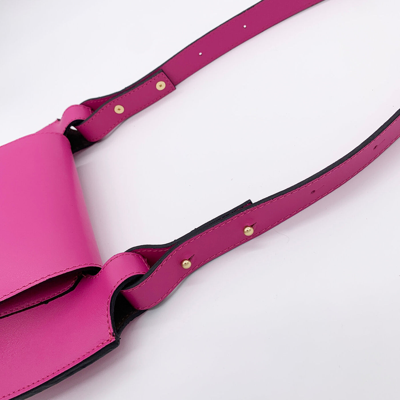 Hot Pink Satchel Clutch