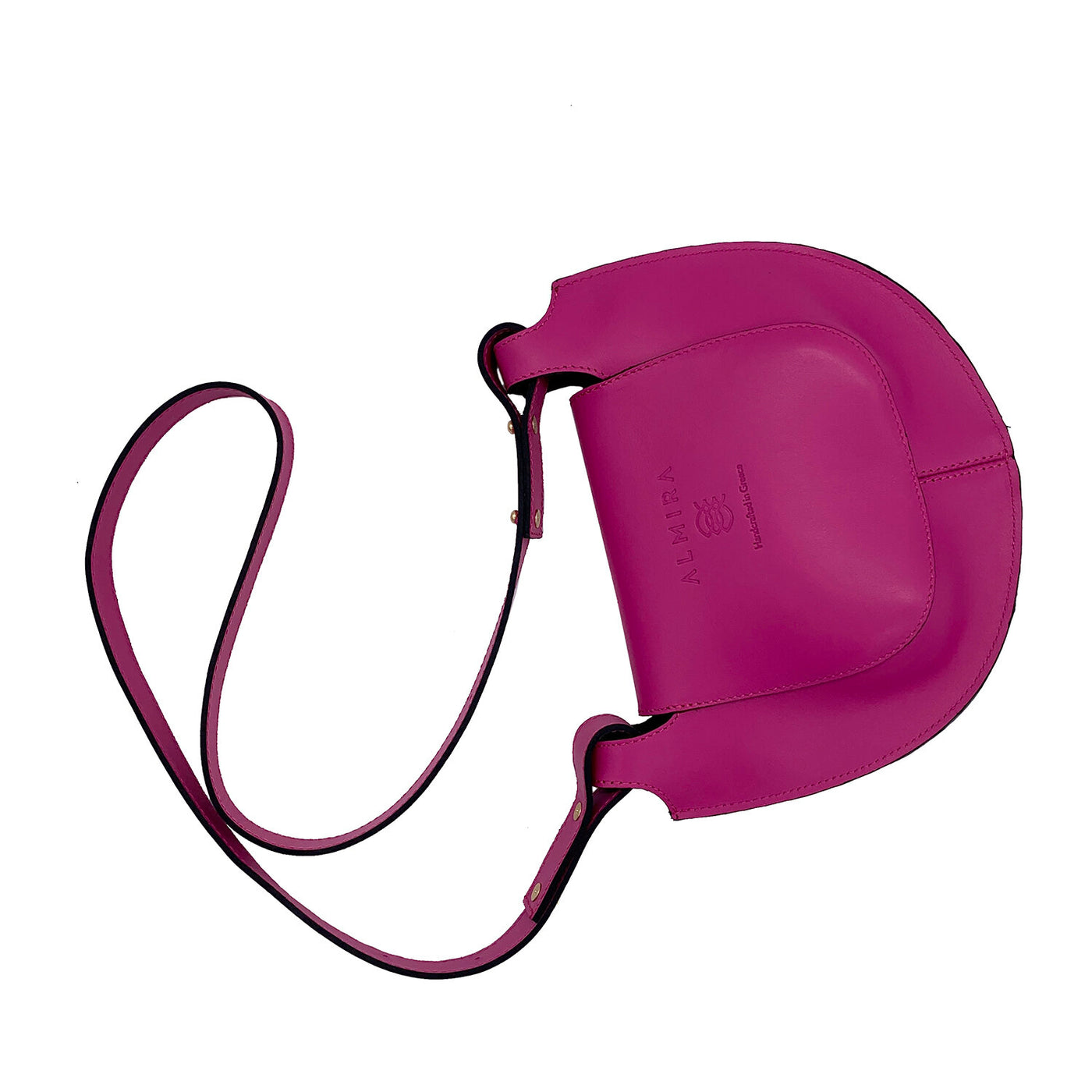 Hot Pink Satchel Clutch