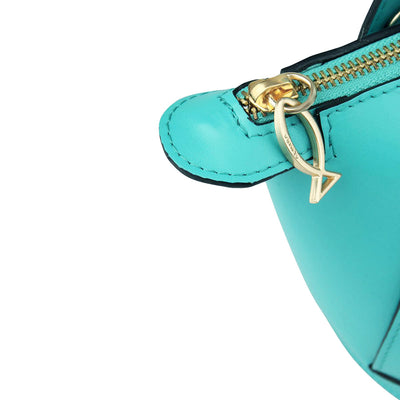 aqua leather bucket bag #color_aqua