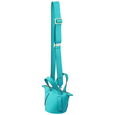 aqua leather bucket bag #color_aqua