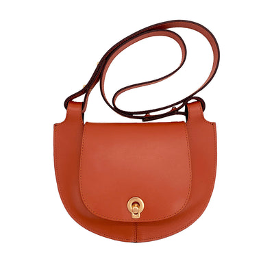 Terracotta Satchel Clutch